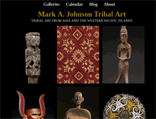 Tablet Screenshot of markajohnson.com